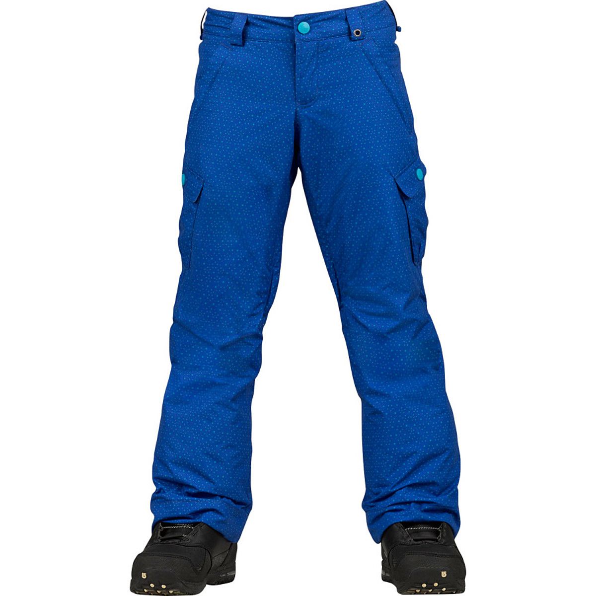 Burton Elite Cargo Pant - Girls' Deja Blue Starry Night Print, M