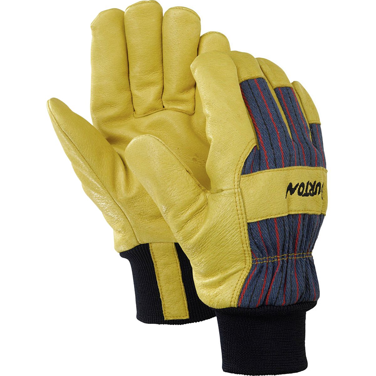 burton lifty snowboard gloves Men's Profile the cuff pull loop aids in easy on Burton Park Gloves | Winter