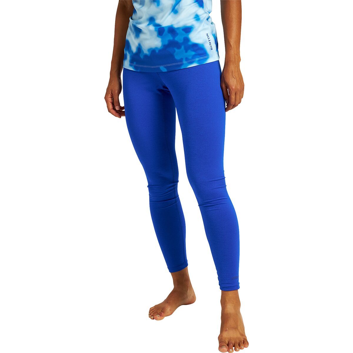 Burton Lightweight X Base Layer Pant - Women's Cobalt/Cobalt Abstract Dye, XL