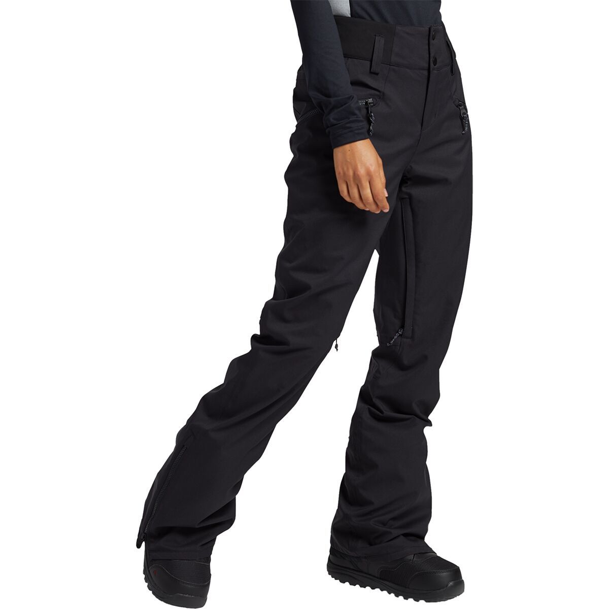 Image of Burton Marcy High Rise Pant - Women's True Black, L
