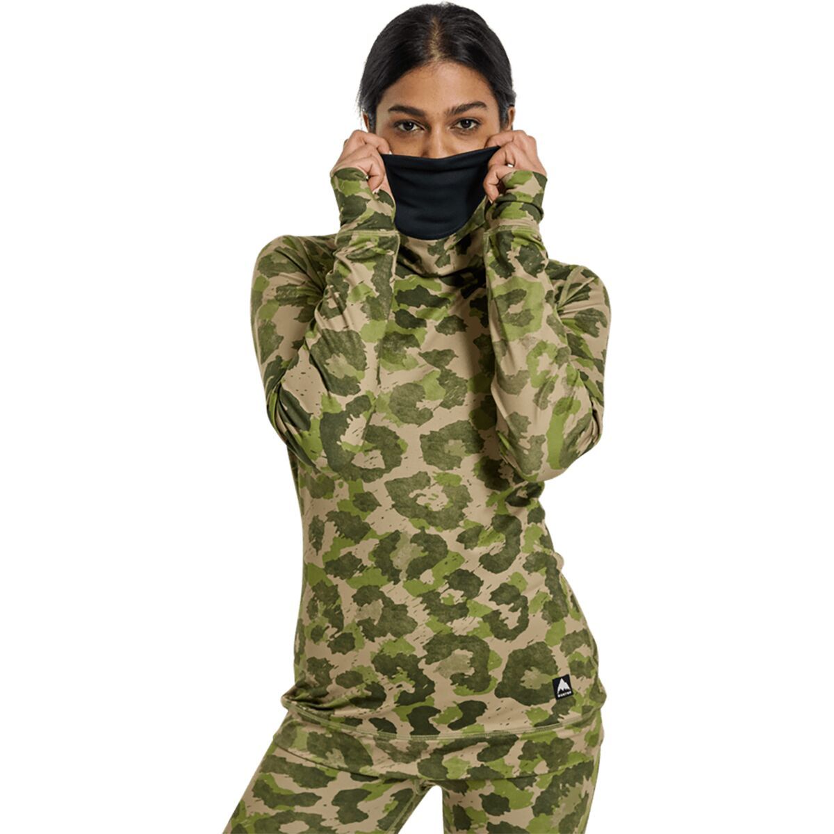 Burton Midweight Long Neck Top - Women's Felidae, M