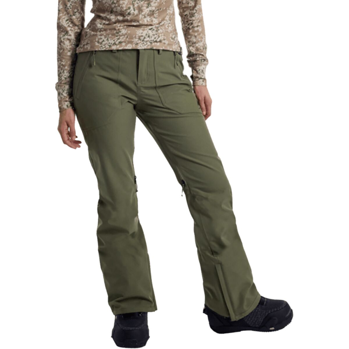 Image of Burton Vida Pant - Women's Forest Moss, XL