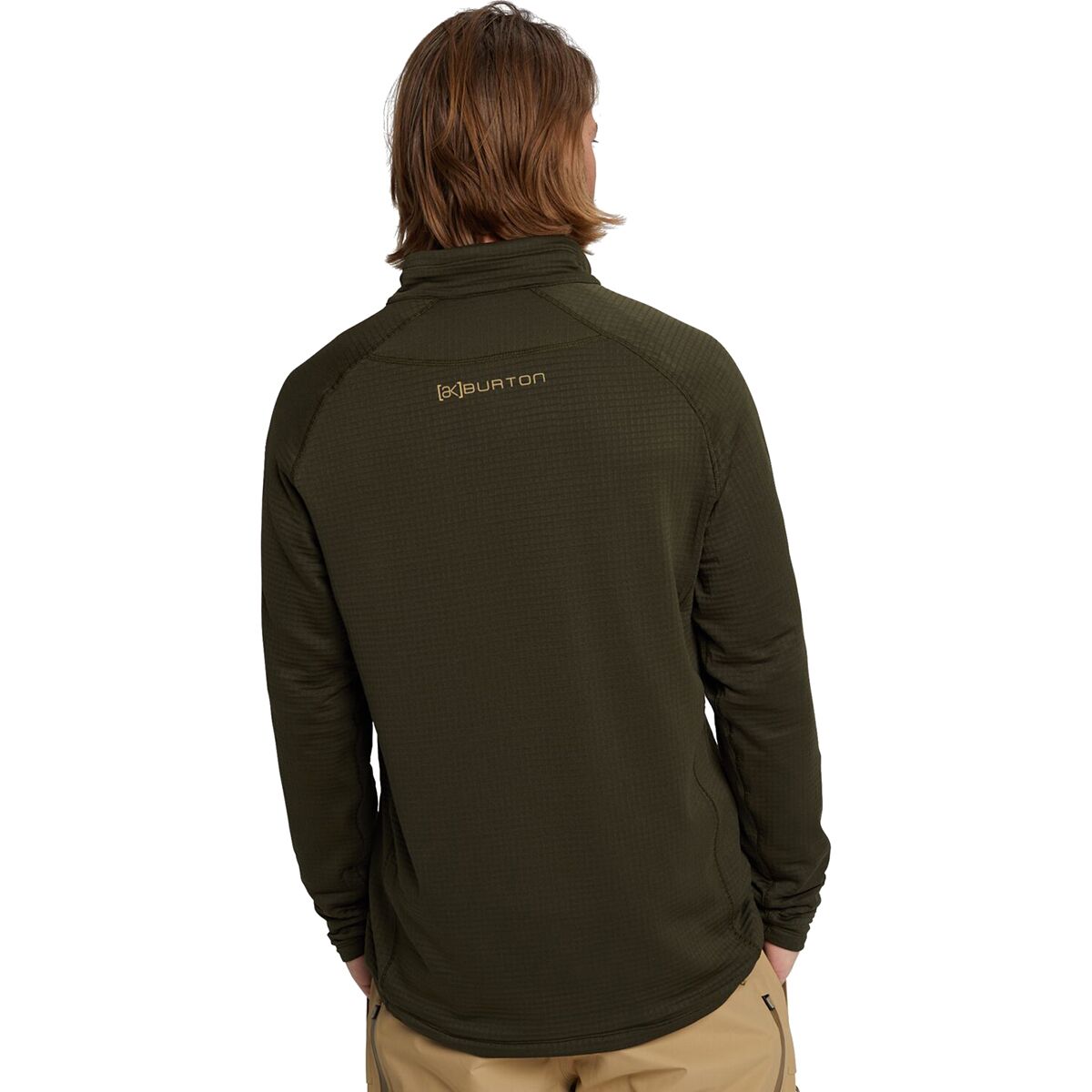 スキー Burton AK Helium Grid Full-Zip Fleece L Men's Burton [ak] Helium Power Grid™ Full-Zip Fleece