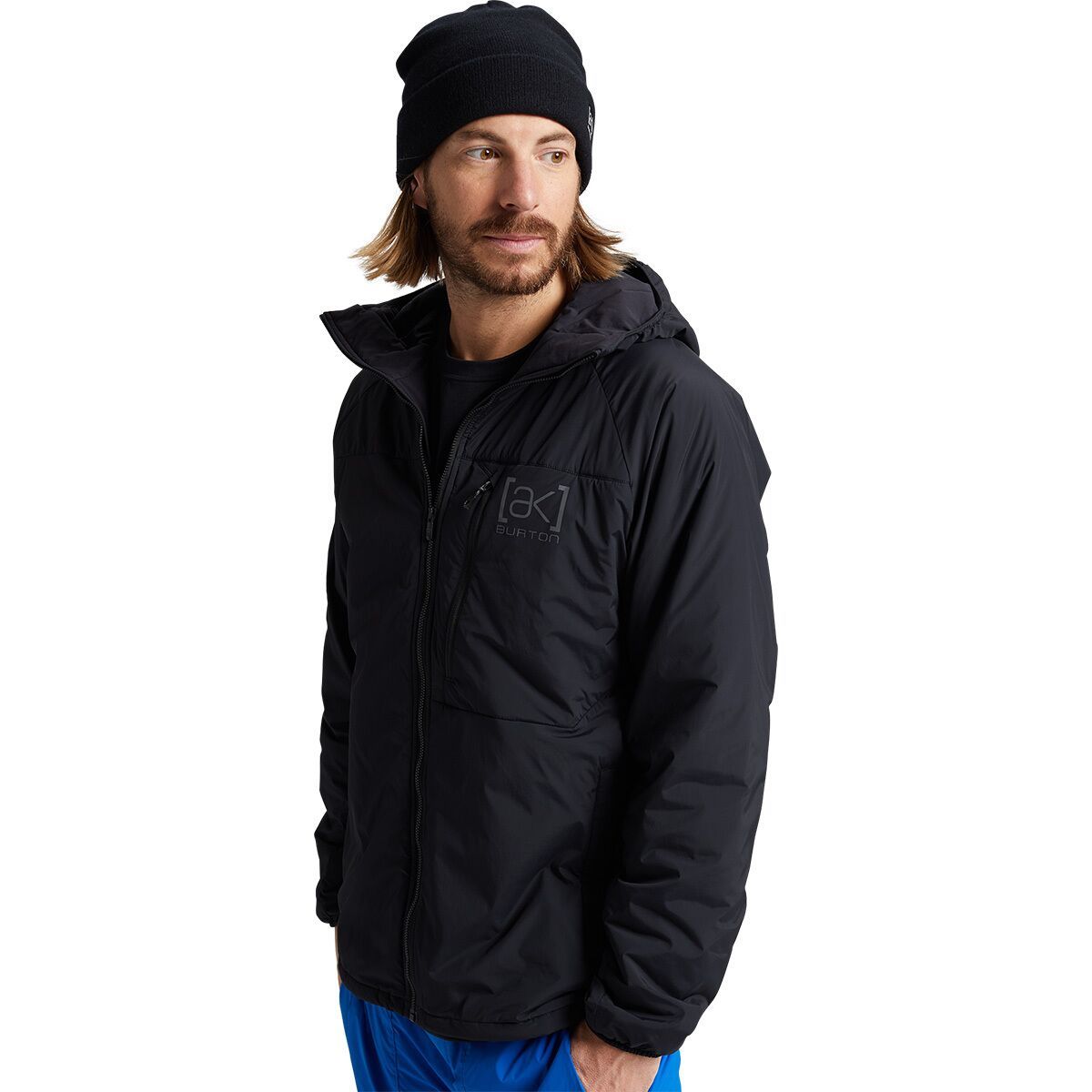 Burton AK Helium Hooded Stretch Jacket - Men's True Black, XXL