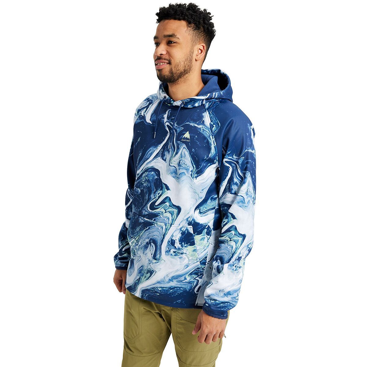 Burton Crown Weatherproof Pullover Fleece - Men's Dress Blue Maalavidaa, M