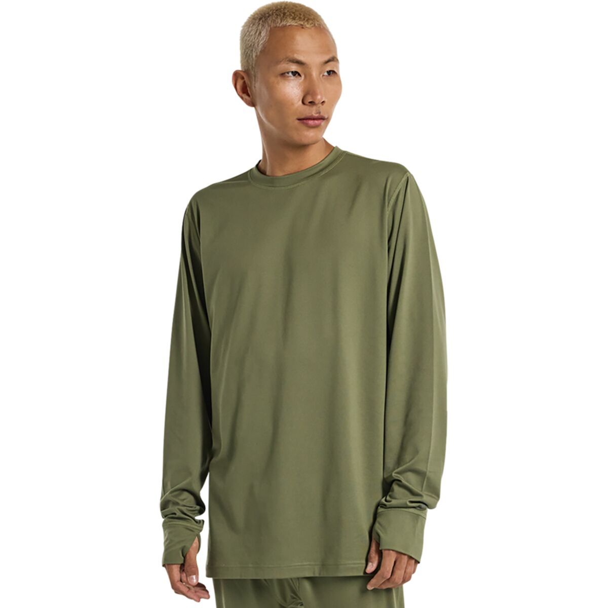 Burton Midweight Baselayer Crew Top - Men's Forest Moss, S