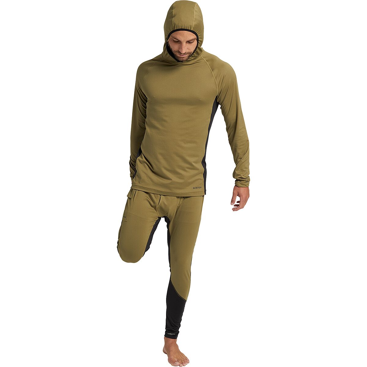 Men's burton midweight base layer long neck cheap