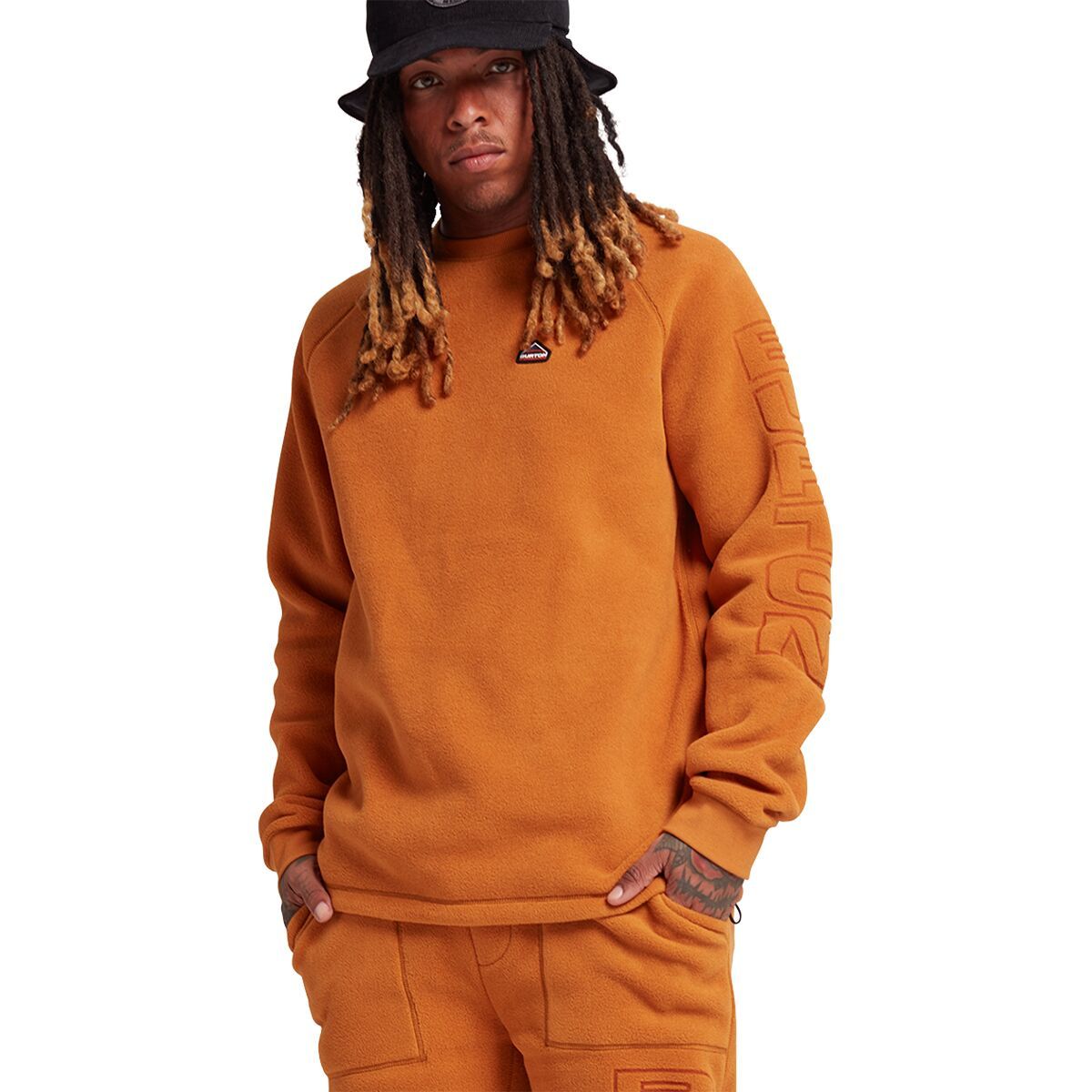 Burton Westmate Polartec Crew Sweatshirt - Men's True Penny, XS