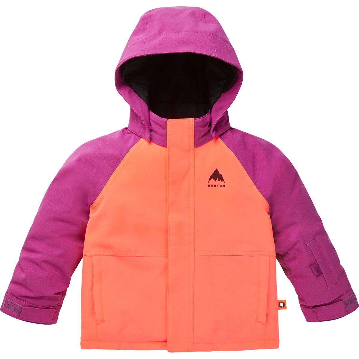 Burton Classic Jacket - Toddler Boys' Vivid Viola/Tetra Orange, 18M