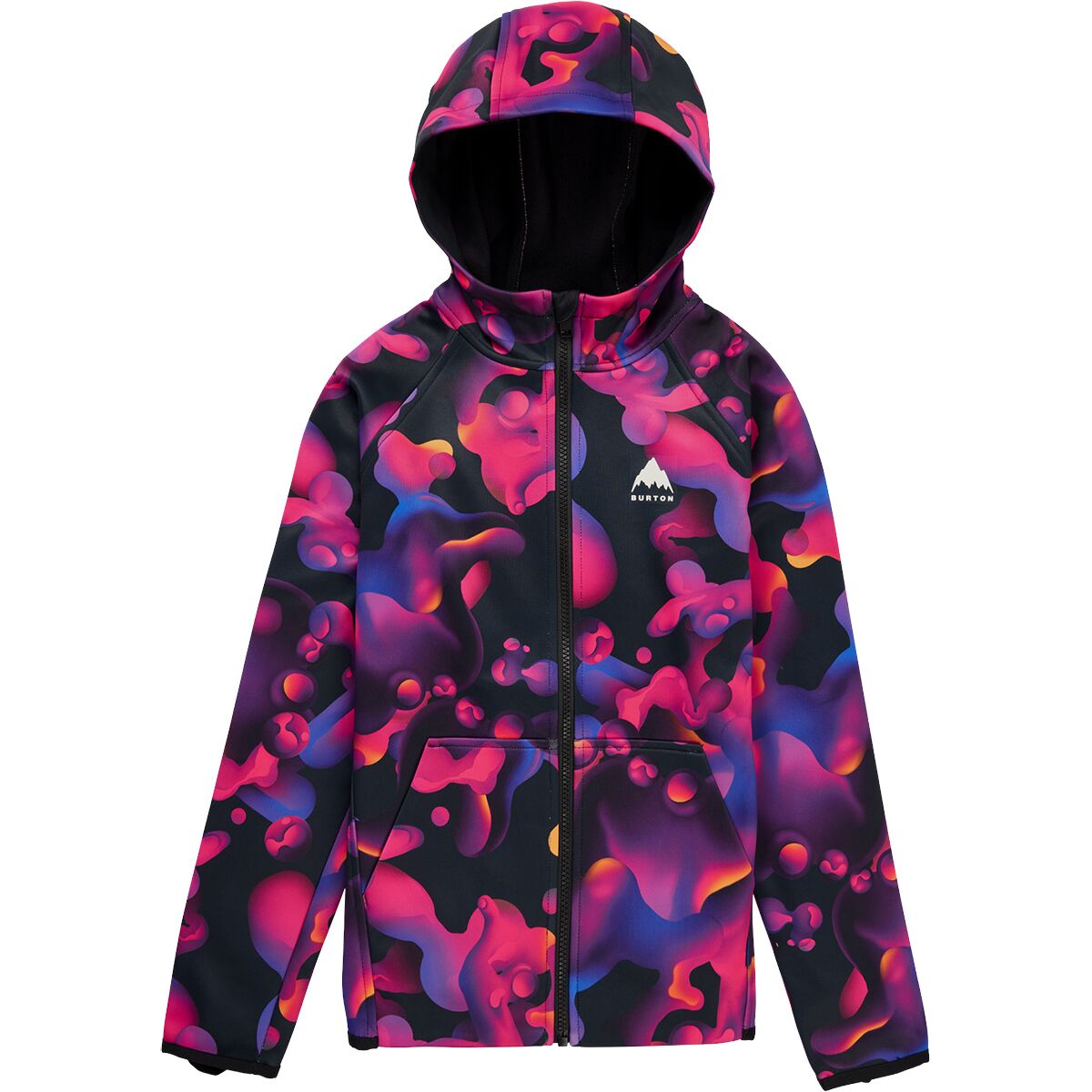 Image of Burton Crown Weatherproof Full-Zip Fleece - Boys' Lava Lamp, M