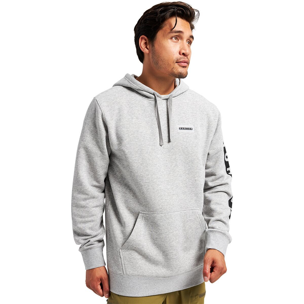 Burton Vault Pullover Hoodie - Men's Gray Heather2, XXL
