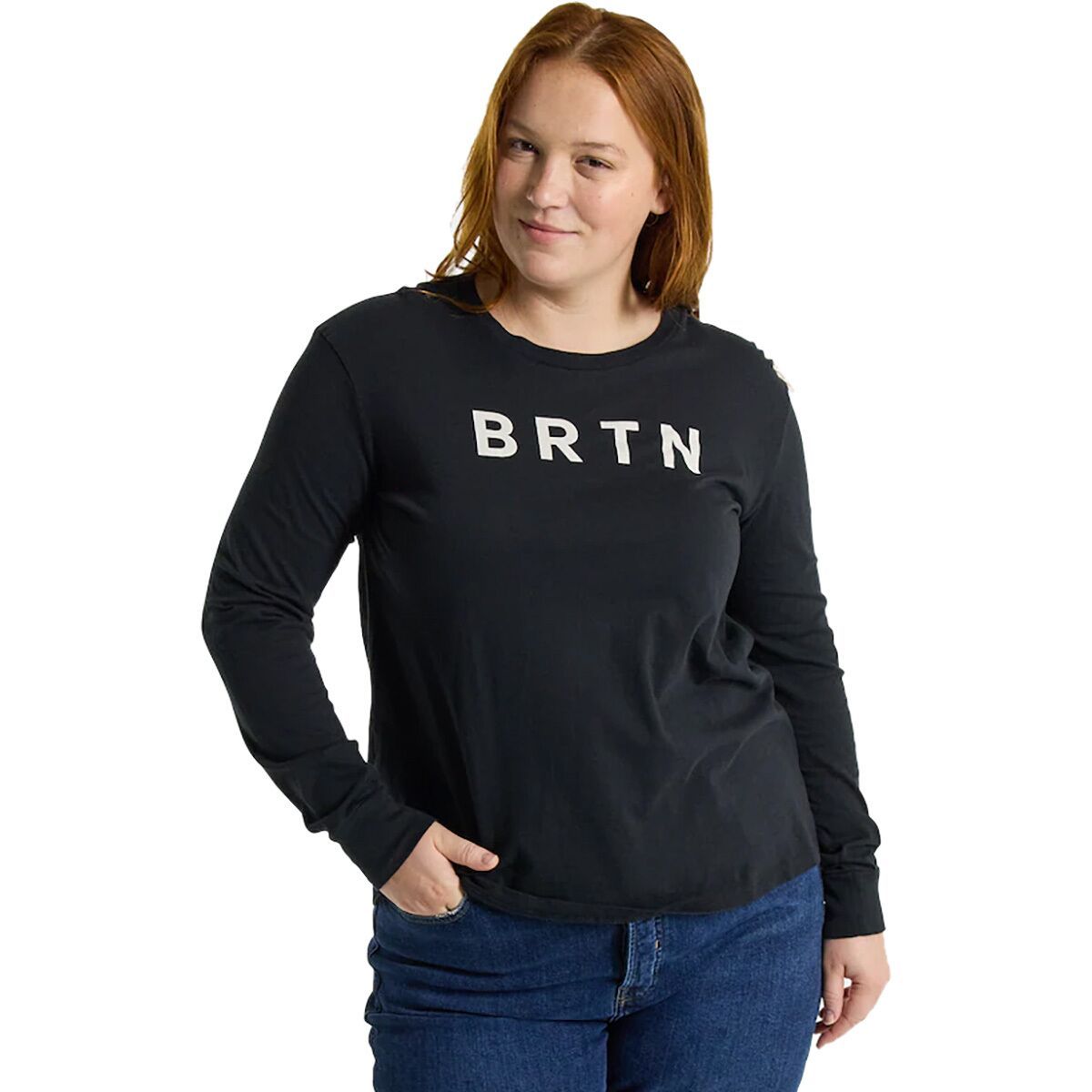 Burton BRTN Long-Sleeve T-Shirt - Women's True Black, S