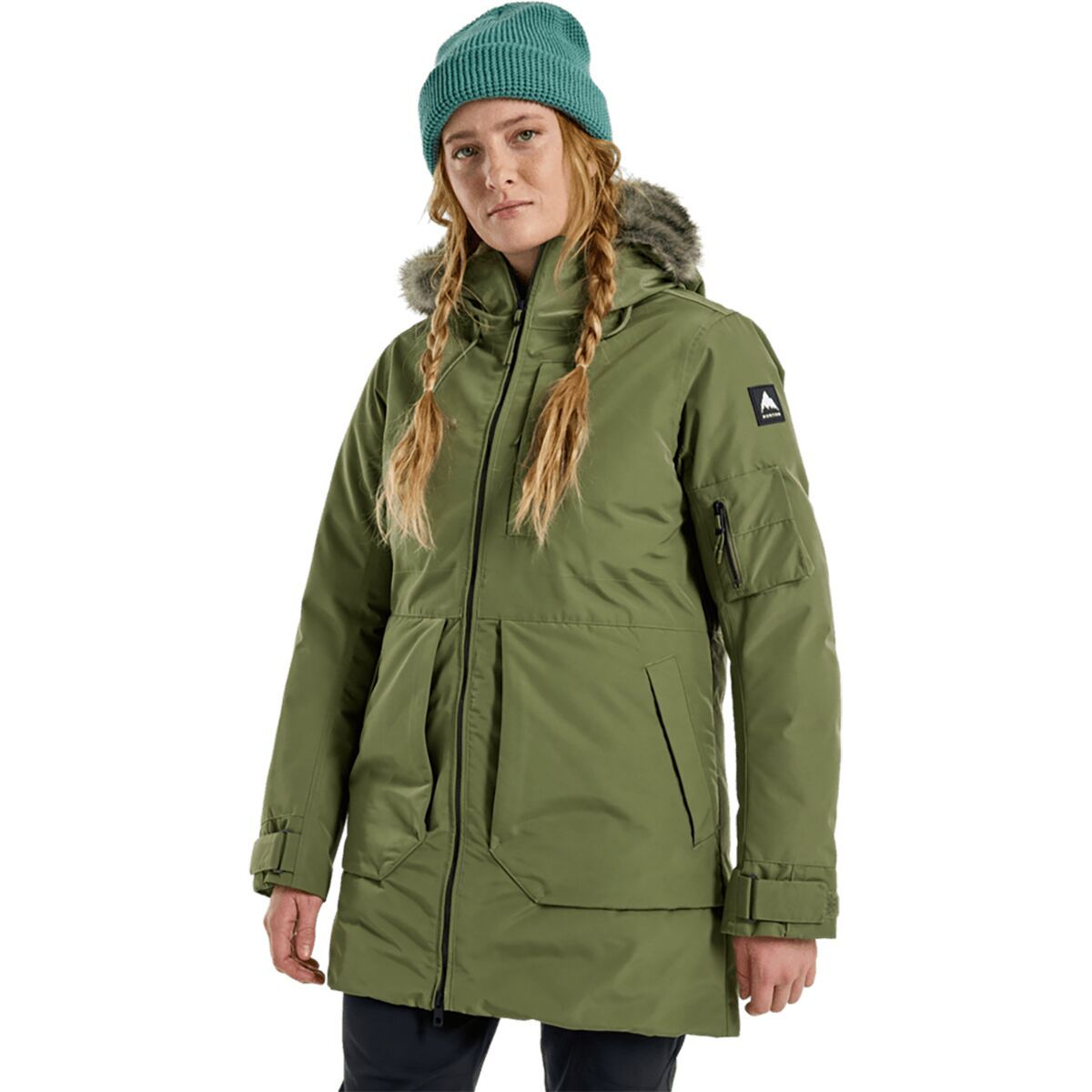 Burton Saxton Parka - Women's Forest Moss, S
