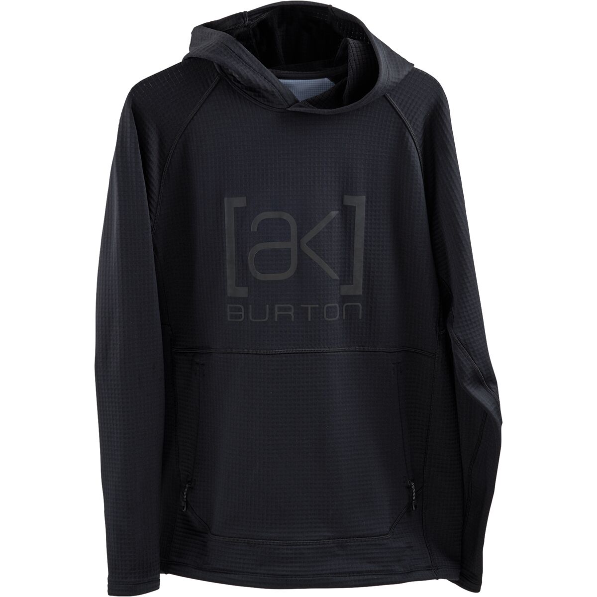 burton ak grid hoodie burner Ｌ BURTON - [ak] Helium Polartec Power Grid Hoodie - Black Burton