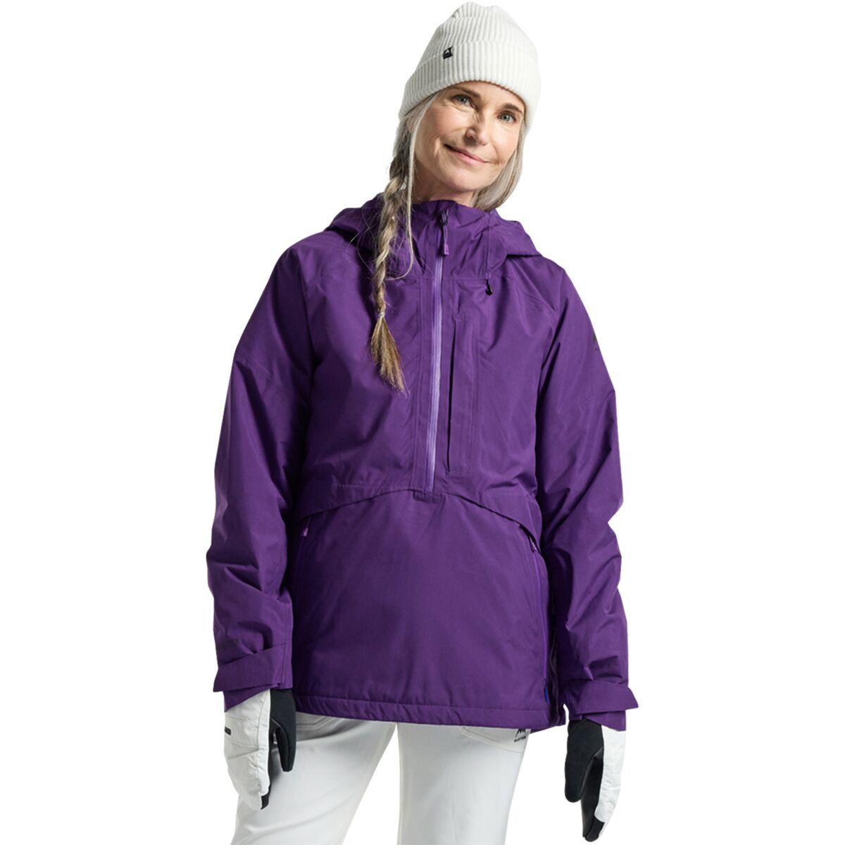 Image of Burton Pillowline GORE-TEX Anorak Jacket - Women's Imperial Purple, S