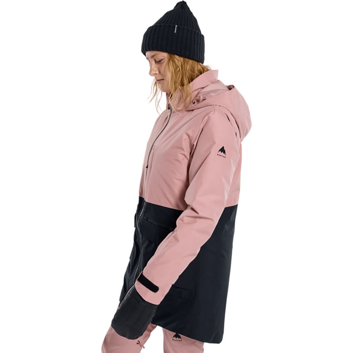 Burton Treeline GORE-TEX Jacket - Women's Powder Blush/True Black, XL