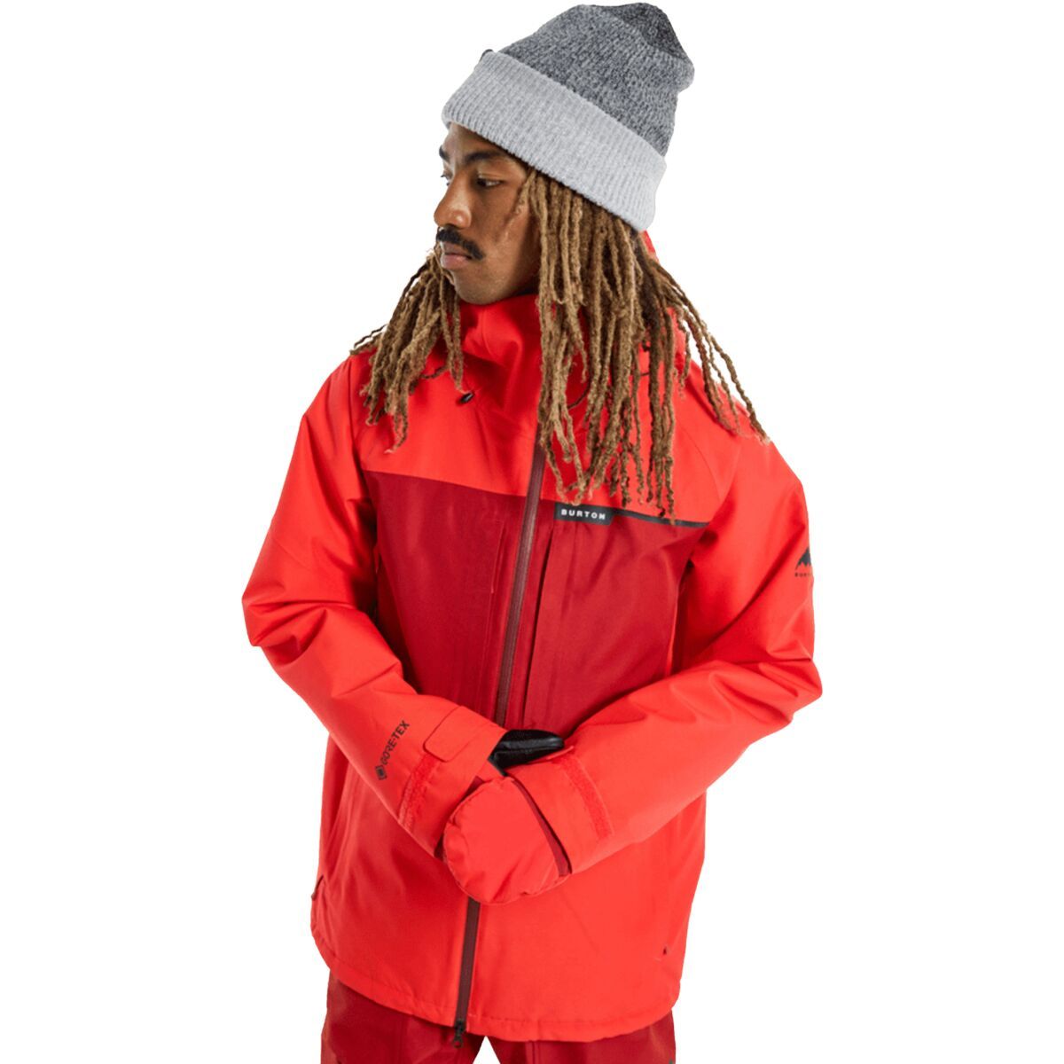 Burton Pillowline GORE-TEX 2L Jacket - Men's Tomato/Sun Dried Tomato, XXL