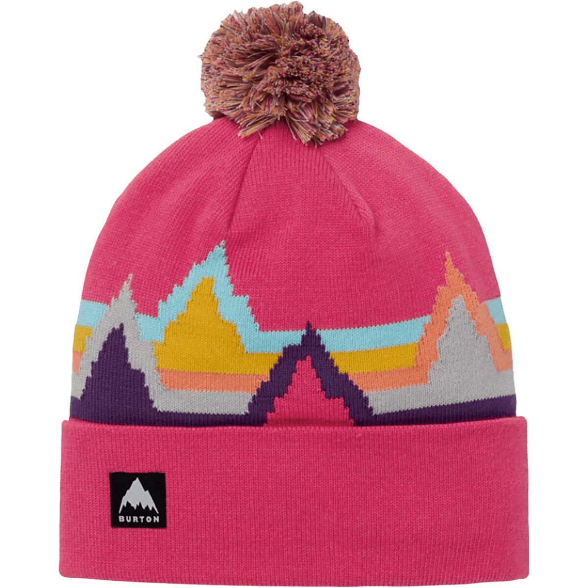 Image of Burton Recycled Echo Lake Beanie - Kids' Azalea Pink, One Size