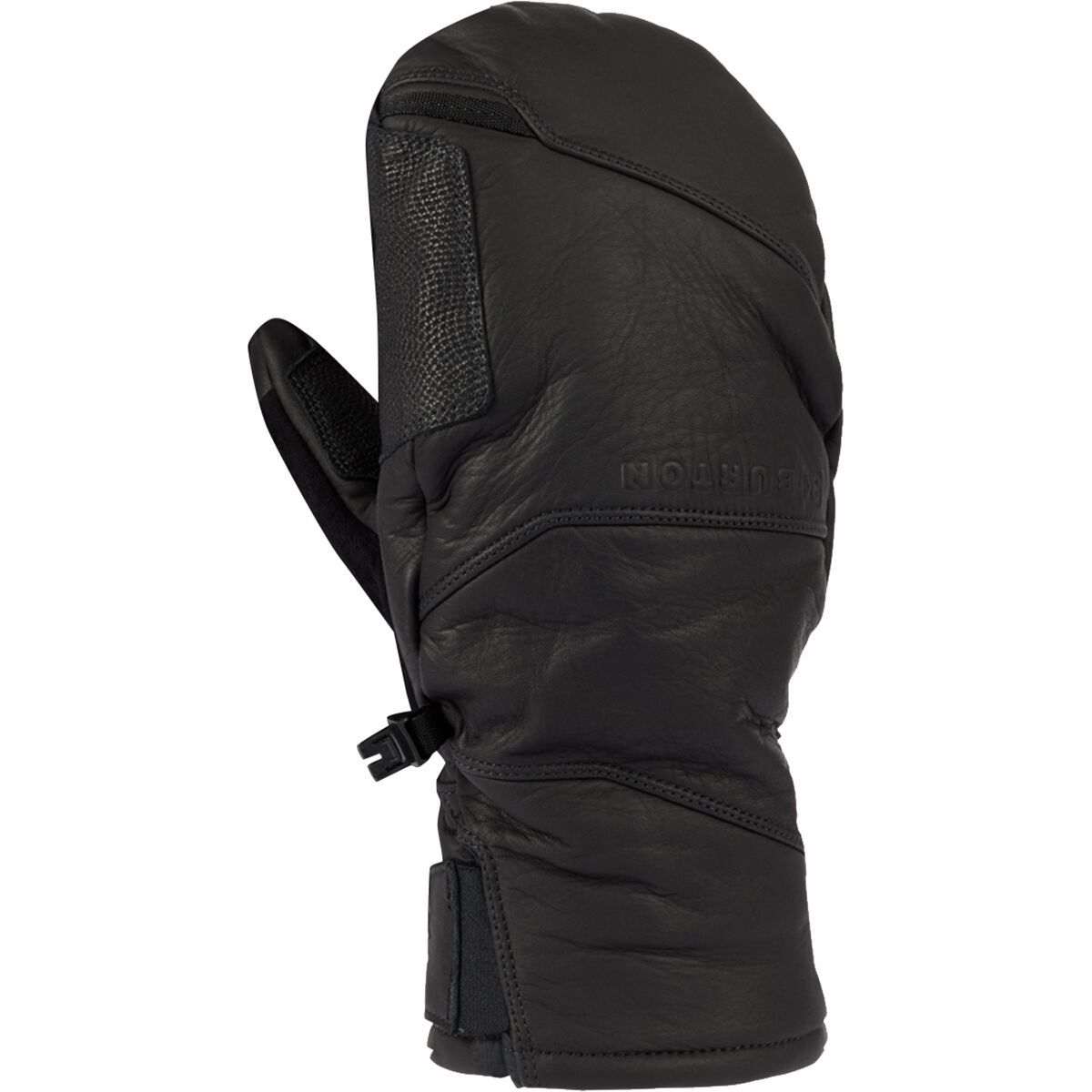 Image of Burton AK GORE-TEX Clutch Leather Mitten - Men's True Black, M