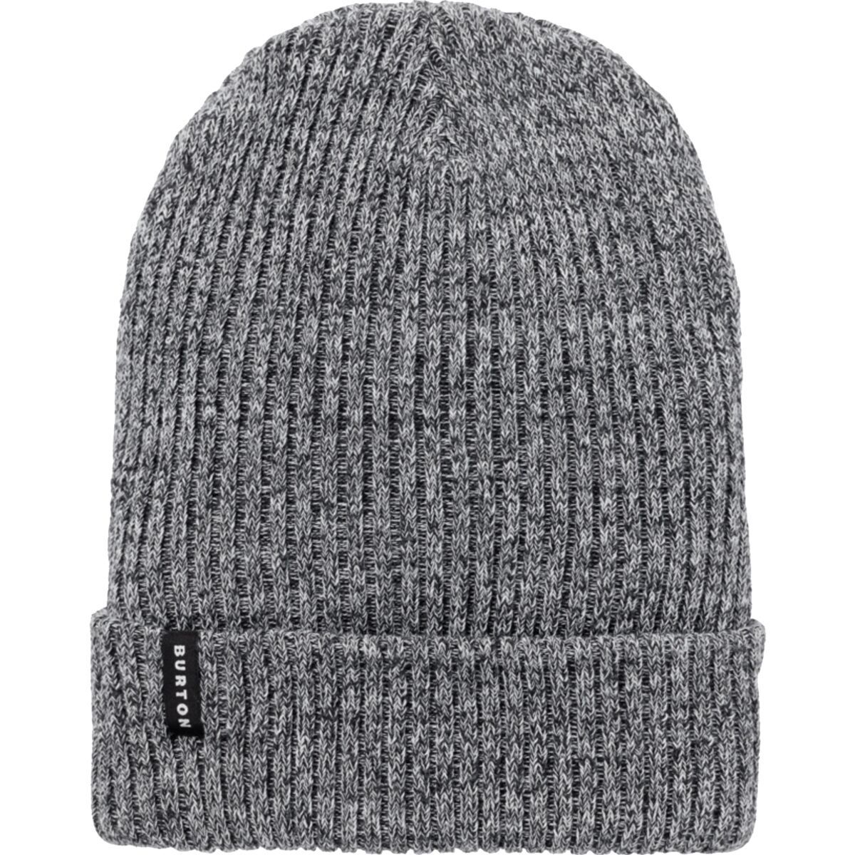 Burton Recycled Rib Beanie True Black/Stout White Marl, One Size