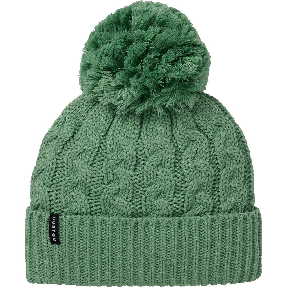 Image of Burton Zippy Fleece Lined Beanie - Women's Soft Sage, One Size