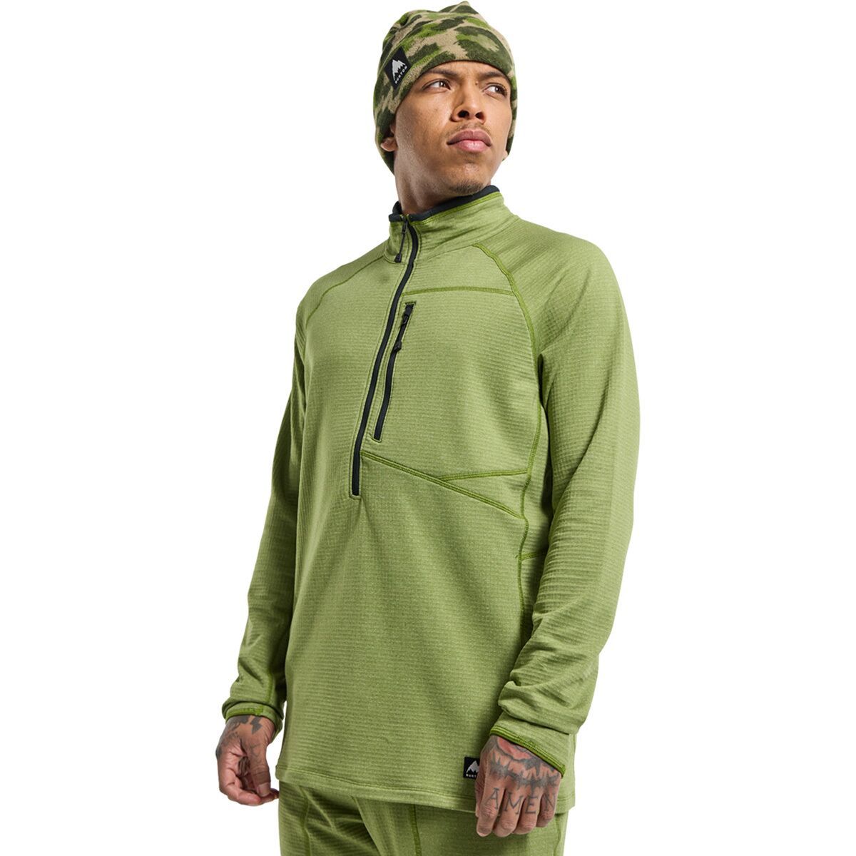 Burton Stockrun Grid 1/2-Zip Fleece - Men's
