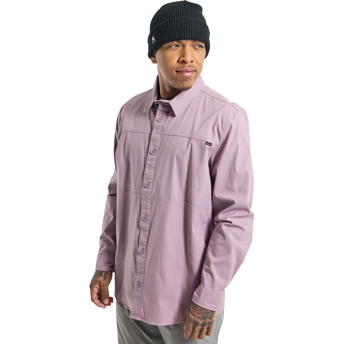 Burton Work Stretch Long-Sleeve Overshirt - Men's Elderberry, S