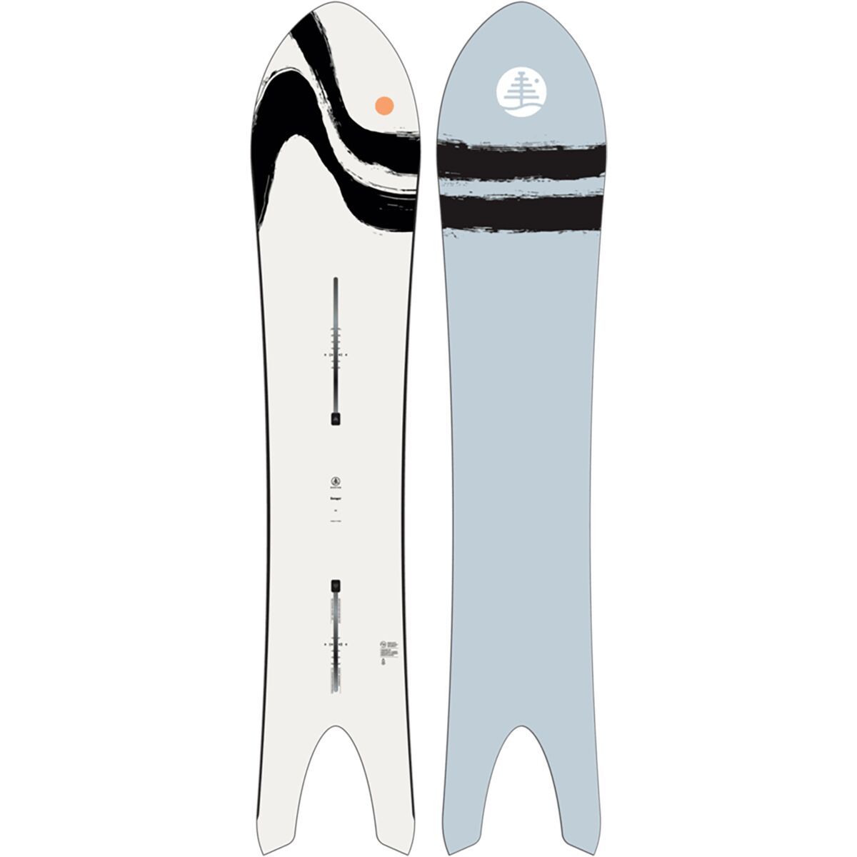 スノーボード BURTON FORAGER family tree 155cm Burton Family Tree Forager Snowboard - 2023 - Snowboard