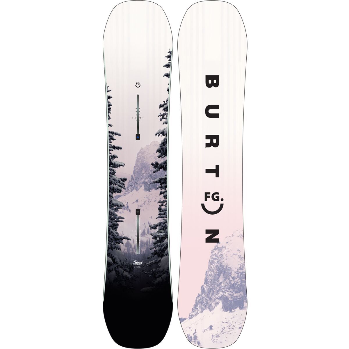 スノーボード BURTON Feelgood Smalls 130 Burton Feelgood Smalls Snowboard - 2023 - Girls' - Kids