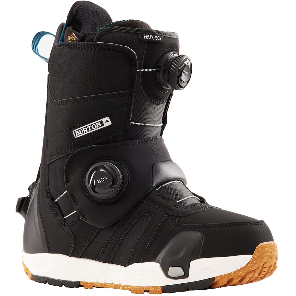 Image of Burton Felix Step On Soft Snowboard Boot - 2024 - Women's Black, 9.0