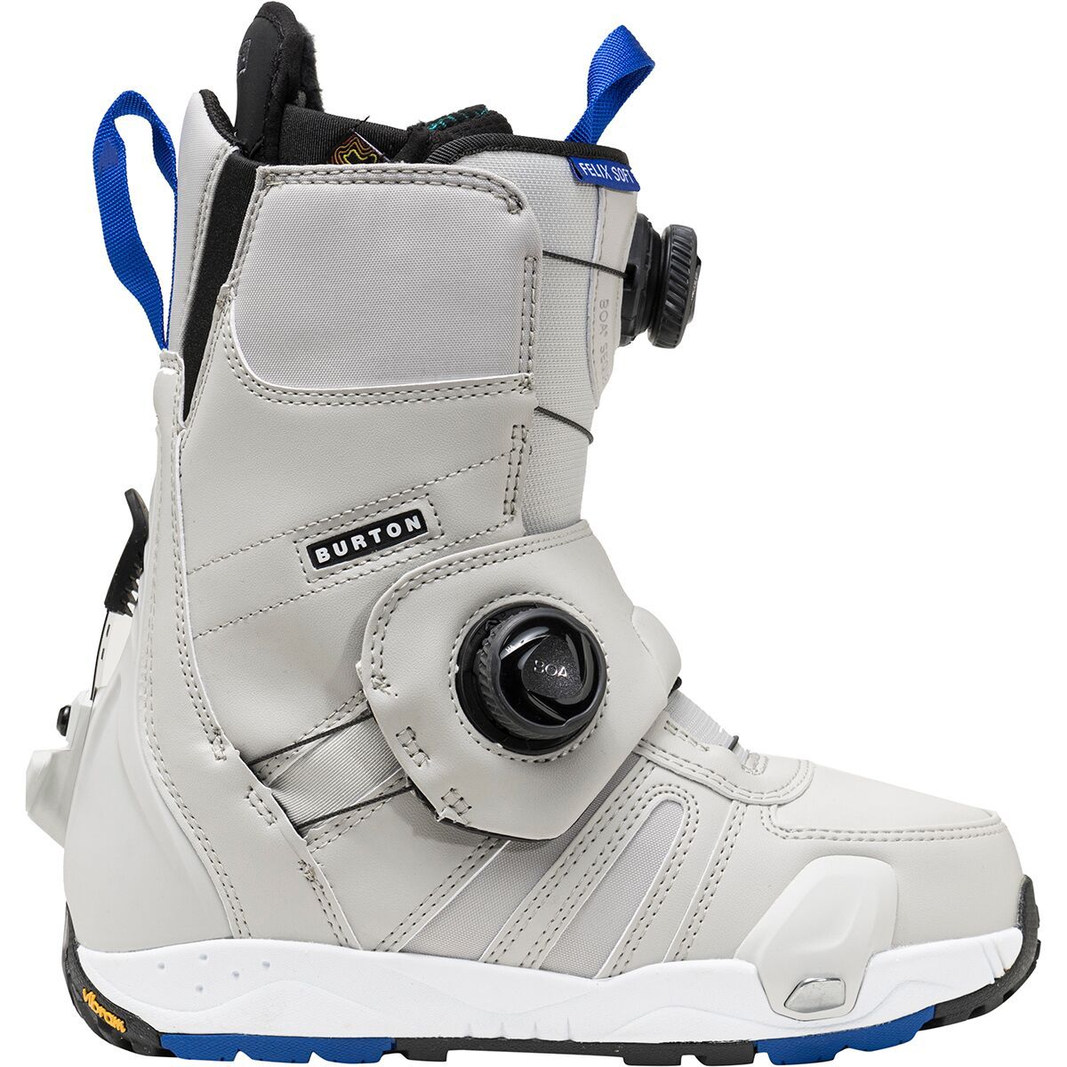 Burton Felix Step On Soft Snowboard Boot - 2024 - Women's Gray Cloud, 7.0