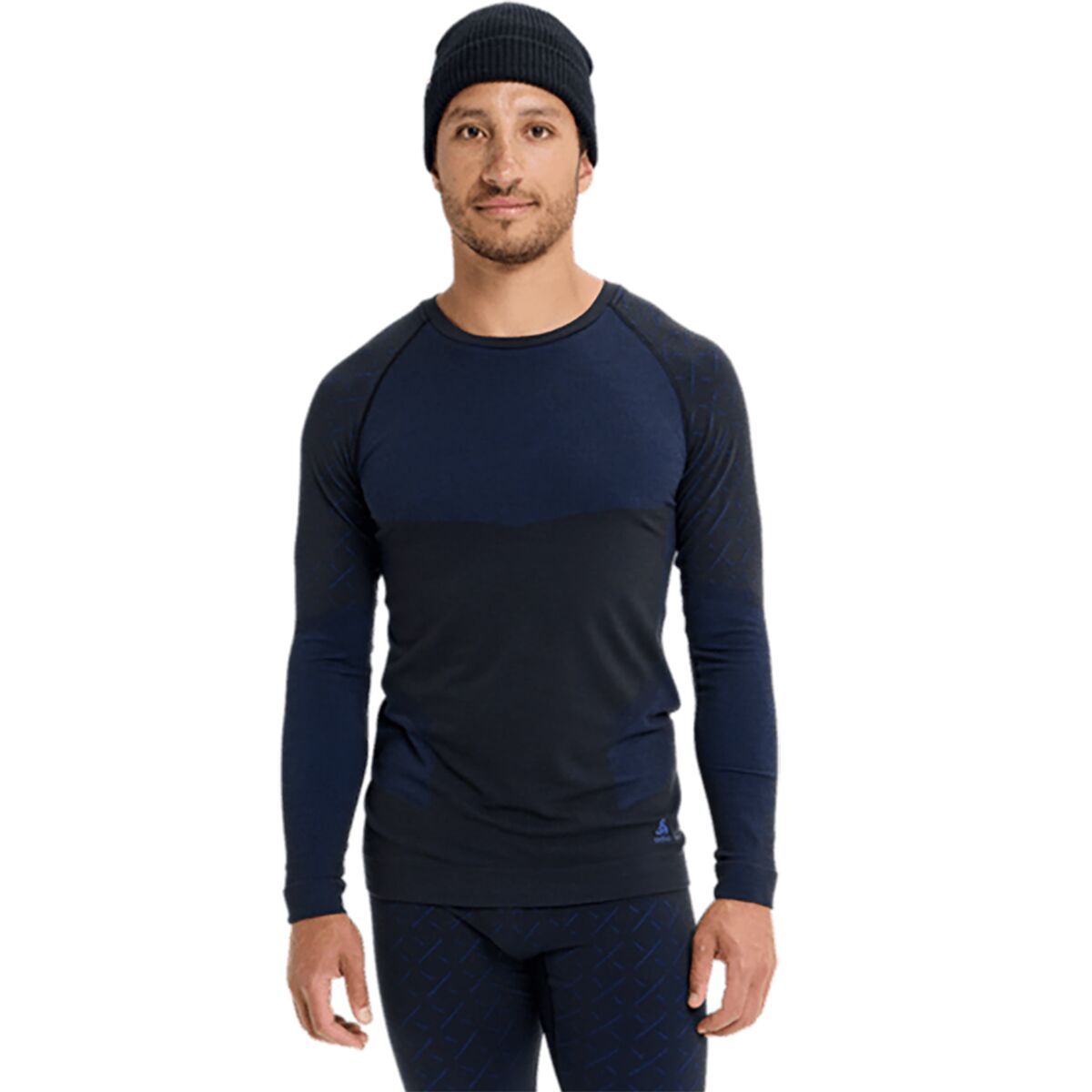 Burton AK Slokar Merino Crew - Men's True Black/Jake Blue, XXL