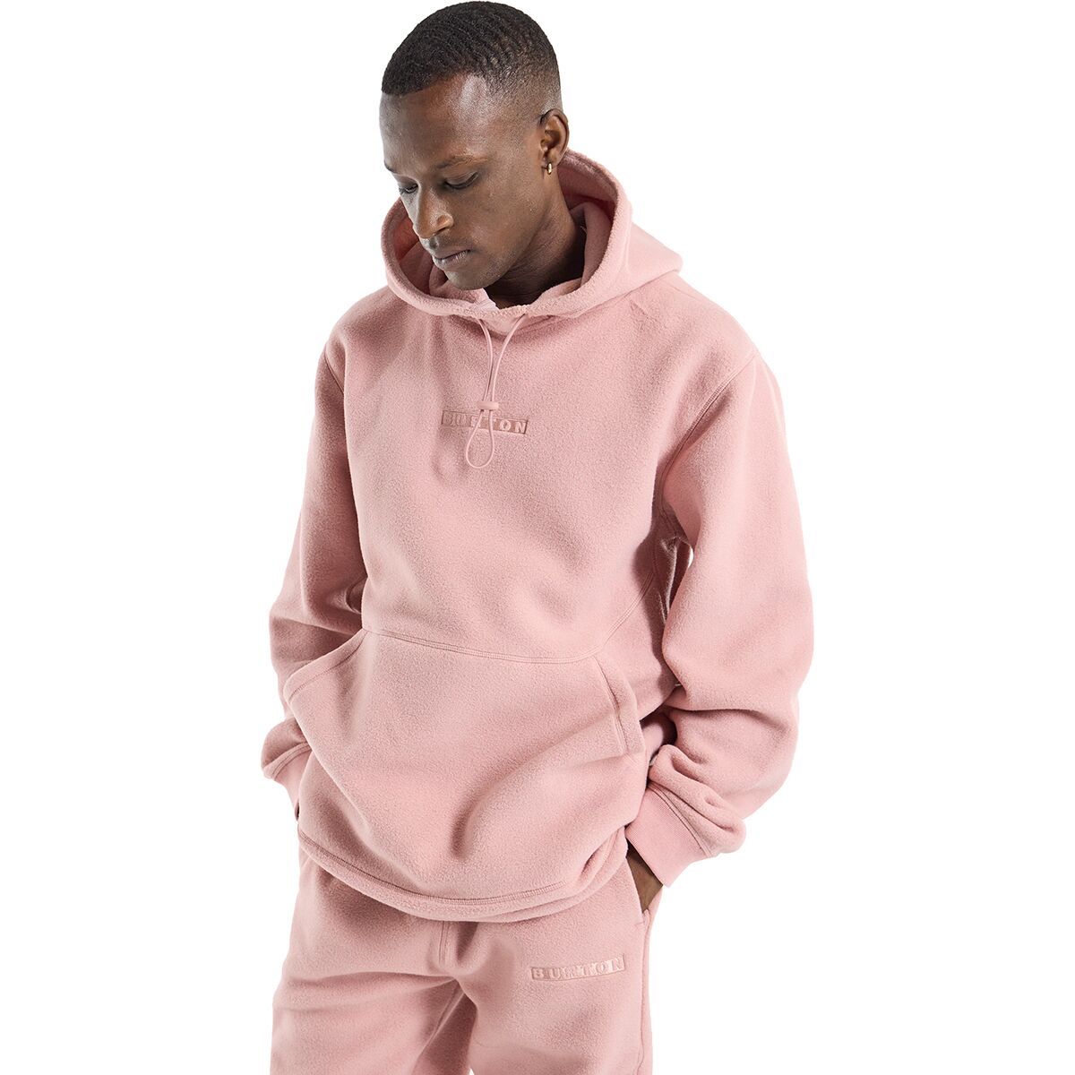Burton Cinder Pullover Hoodie Powder Blush, M