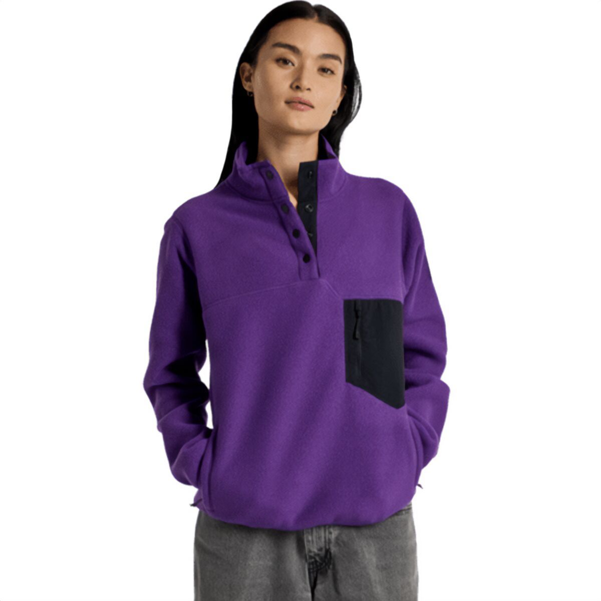 Image of Burton Cinder Fleece Pullover - Women's Imperial Purple, XL