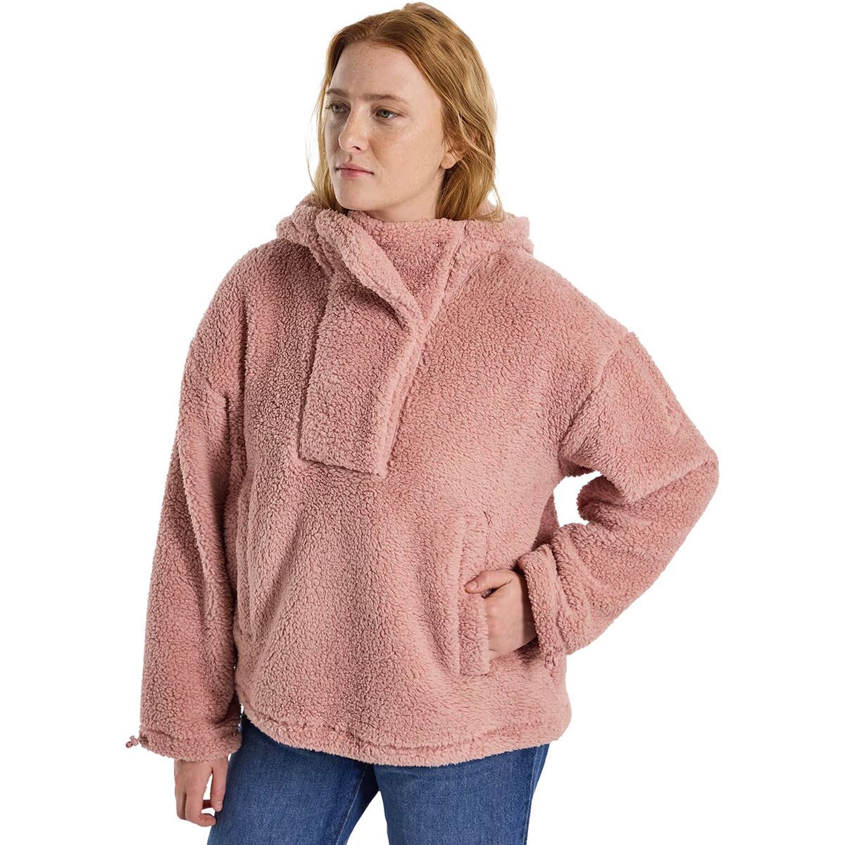 Burton Lemma Fleece Pullover - Women's Powder Blush, L
