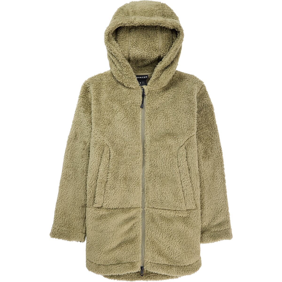 Image of Burton Minxy Hi-Loft Fleece Full-Zip - Women's Forest Moss, M
