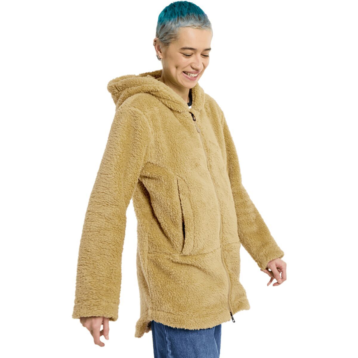 Burton Minxy Hi-Loft Fleece Full-Zip - Women's Kelp, XXS