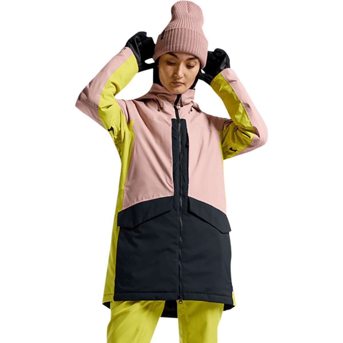 Burton Prowess 2.0 Jacket - Women's Powder Blush/Sulfur/True Black, M