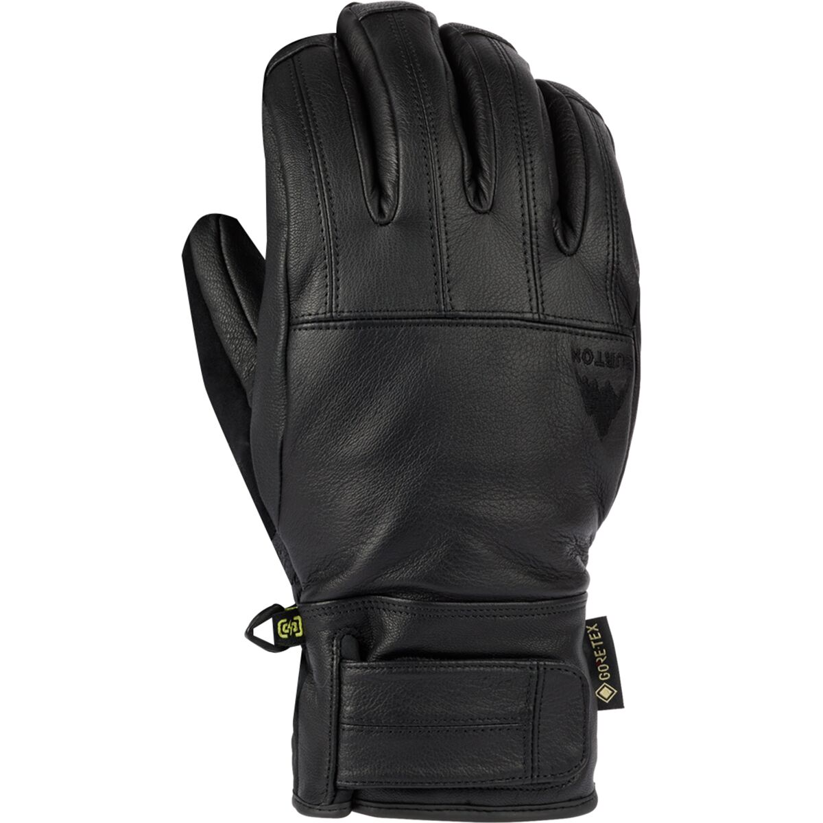 Image of Burton Gondy GORE-TEX Leather Glove - Men's True Black, XL