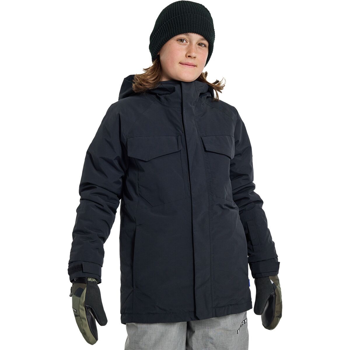 Burton Covert 2.0 2L Jacket - Boys' True Black, L