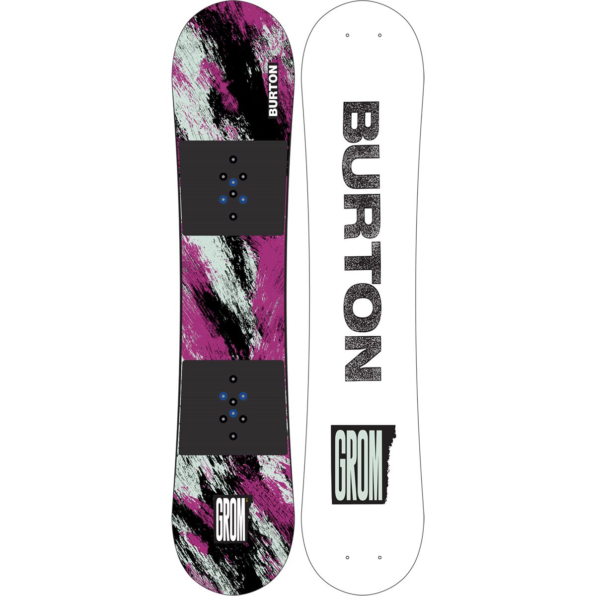 Burton Grom Snowboard - 2024 - Kids' Purple/Teal