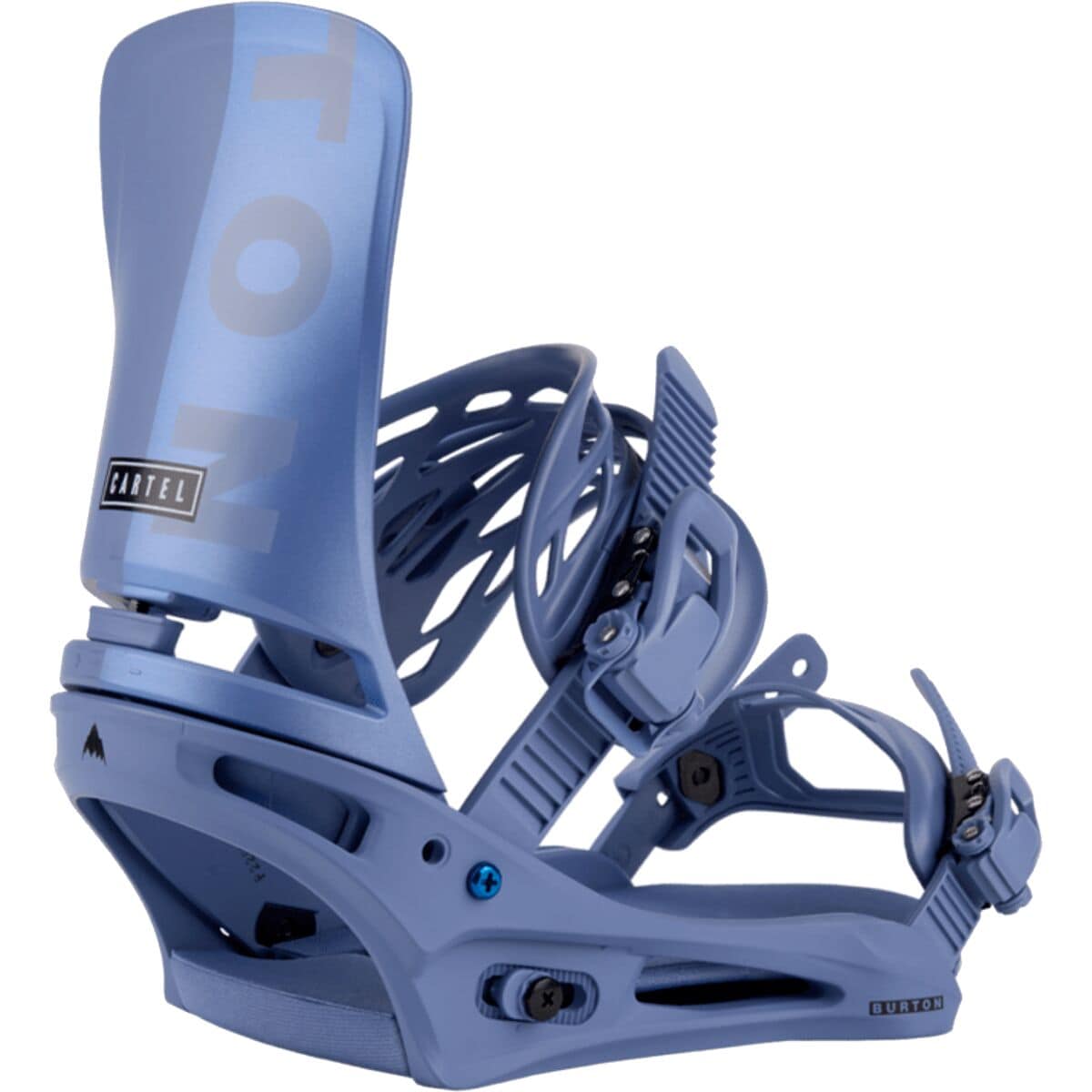 Burton Cartel Re:Flex Snowboard Binding - 2024 Slate Blue/Logo