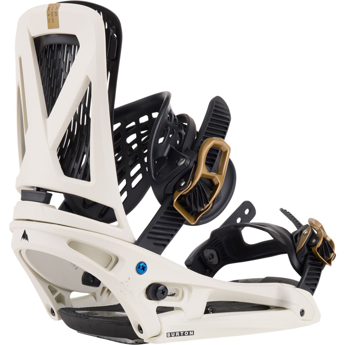 Burton Genesis EST Snowboard Binding - 2024 White/Gold