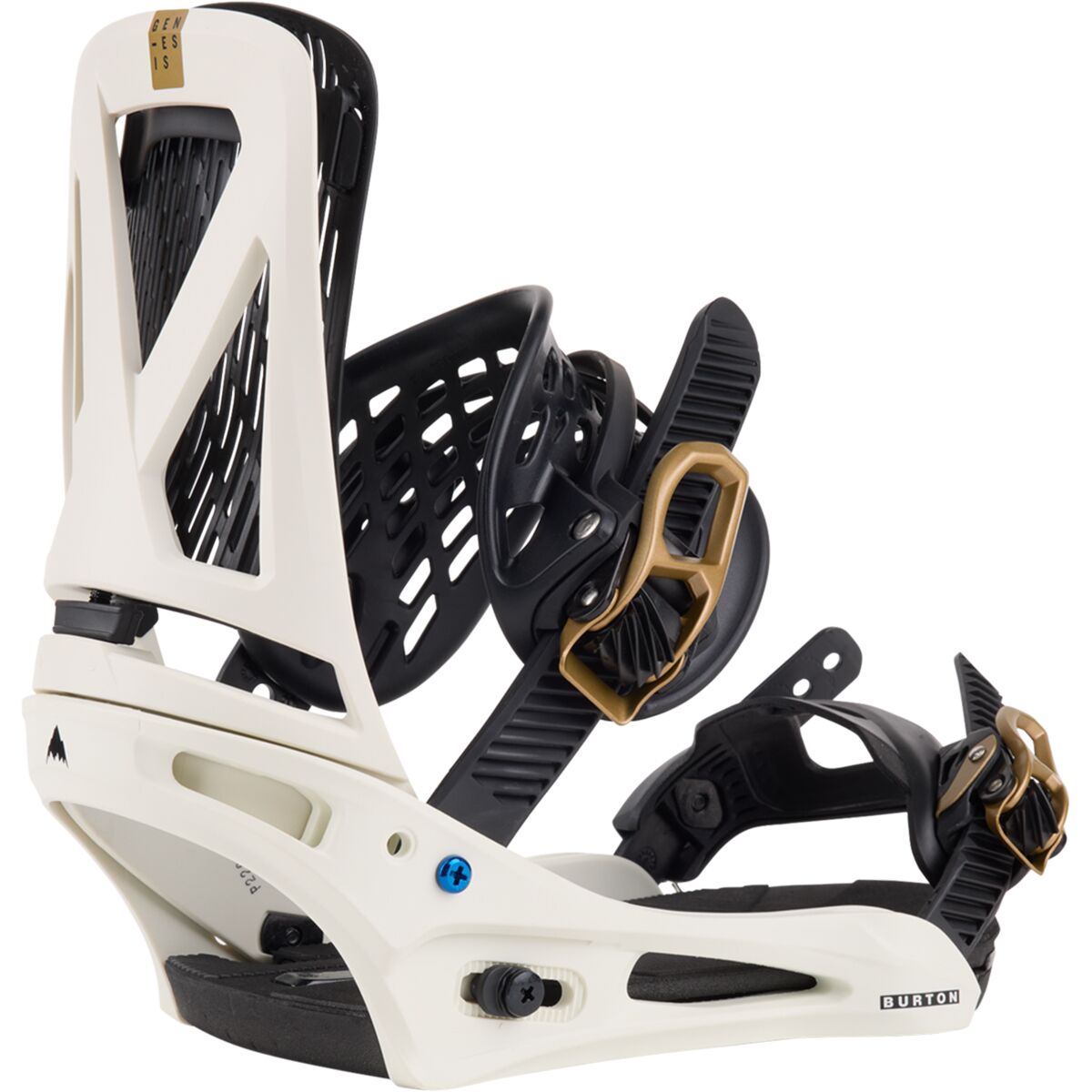 Burton Genesis Re:Flex Snowboard Binding - 2024 White/Gold