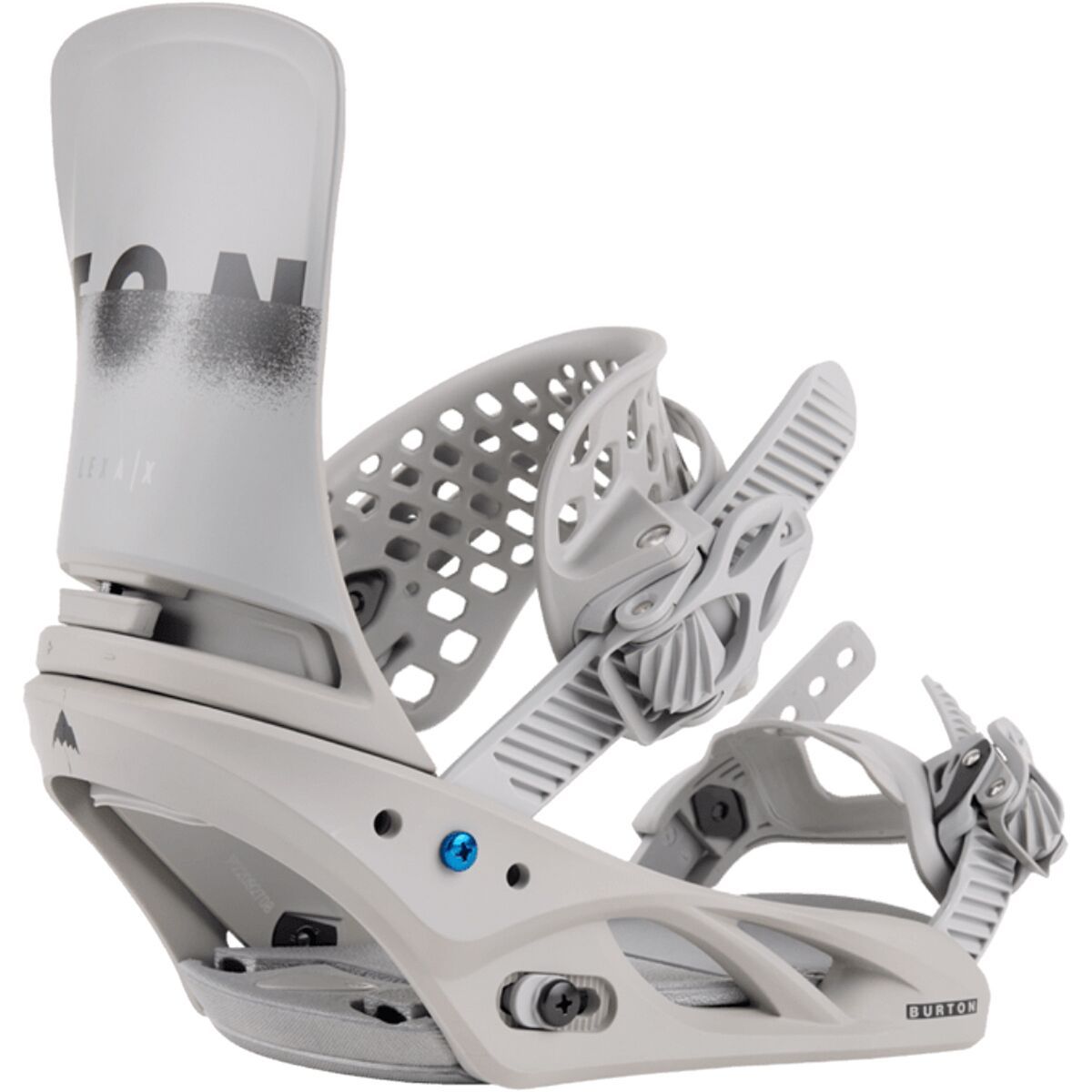 Burton Lexa X Re:Flex Snowboard Binding - 2024 - Women's Gray/Logo, L