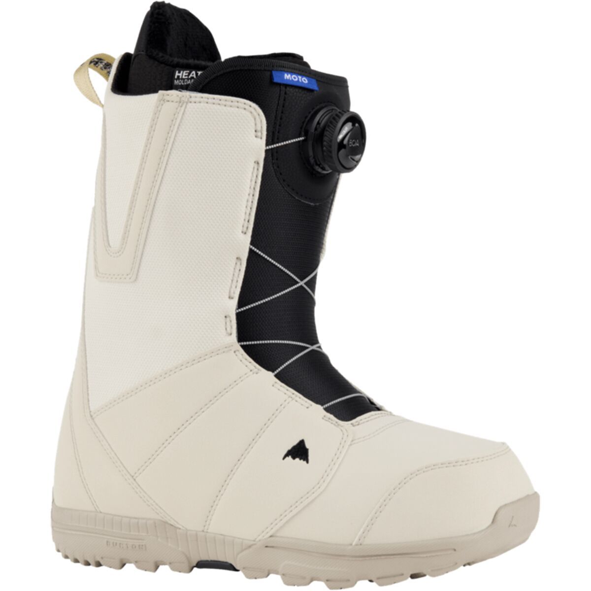 Burton Moto BOA Snowboard Boot - 2024 Stout White, 6.0