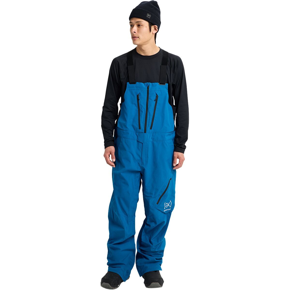 Image of Burton Cyclic GORE-TEX Bib Pant - Men's Blue Teal, S/Reg