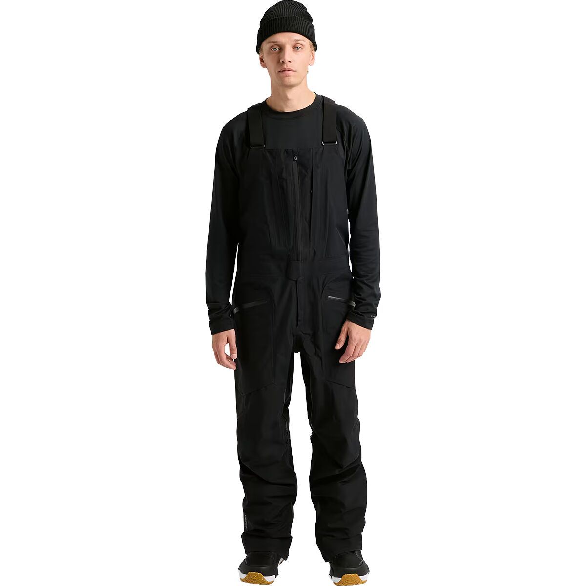 Image of Burton Freebird GORE-TEX 3L Bib Pant - Men's True Black, S/Reg