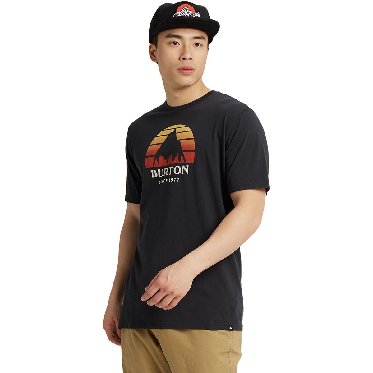 Image of Burton Underhill Short-Sleeve T-Shirt - Men's True Black, S