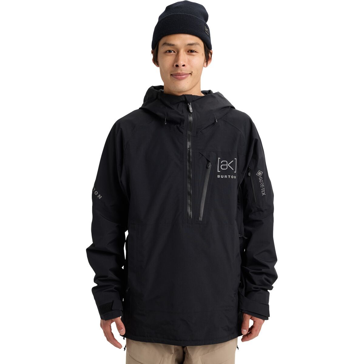 Image of Burton Velocity GORE-TEX Anorak - Men's True Black, S